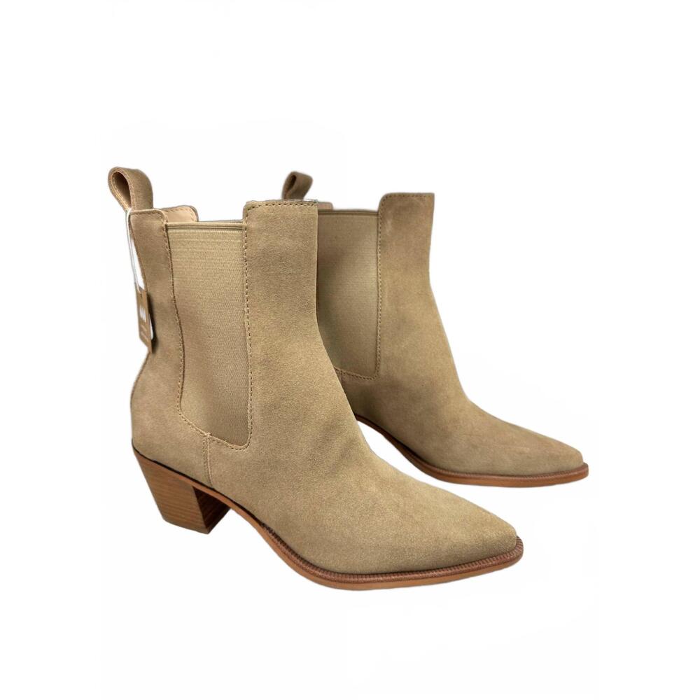 NEW DOLCE VITA women's shadie h2o suede boot in dark brown - Picture 1 of 6